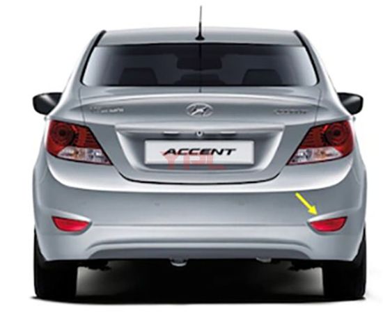 REFLEKTOR ARKA TAMPON SAG HYUNDAI ACCENT BLUE 2011-> - 92406-1R000 resmi