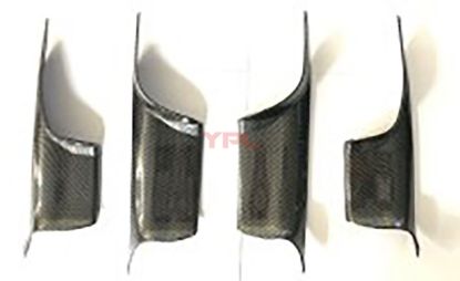 IC KAPLAMA 4 PARCA KAPLAMA SET (KARBON FIBER SIYAH) BMW F01 - 51419115501 S2 resmi