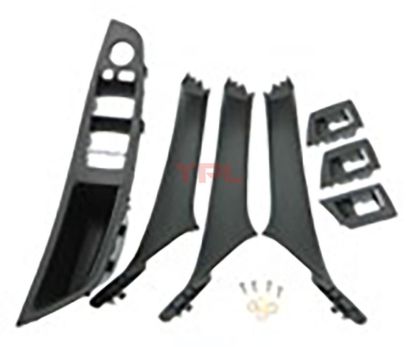 KAPI KOL TUTAMAK SETI 7 PARCA KATLAMA'LI (SIYAH) BMW F10 F18 - 51417225873. resmi