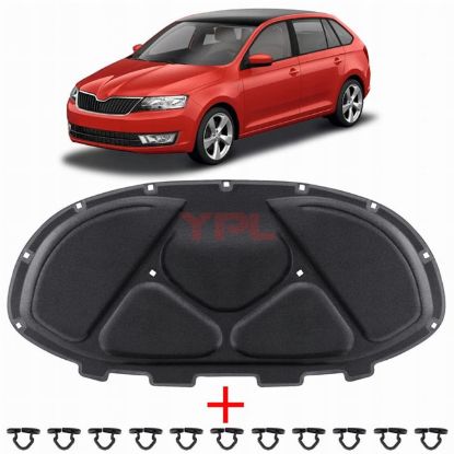 MOTOR KAPUT KECESI KLIPSLI 1.KalIte-RAPID-TOLEDO 2013-2018 - 5JA863831 resmi