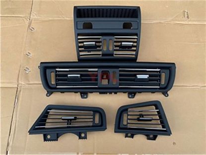 KLIMA KALORIFER IZGARASI ISITMALI (4'LU SET KROMLU) BMW F10 +LCI - 64229166885/344/889/890 resmi