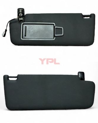 GUNESLIK SOL SIYAH MAKYAJ AYNALI AYNA KORUYUCULU ISIKLI GOLF7-PASSAT-ARTEON-TROC-T-GROS-SUPERB-2013-2024 - 5G0857551G 3H8 resmi