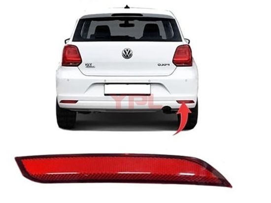 REFLEKTOR ARKA TAMPON SAG POLO 2014>> - 6R0945106C resmi