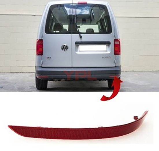 REFLEKTOR ARKA TAMPON SAG CADDY 2016-2022 - 2K5945106D resmi