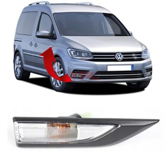 CAMURLUK SINYALI SIYAH SAG AMPULLU DUYLU CADDY 2016-2020 - 2K5949102 resmi