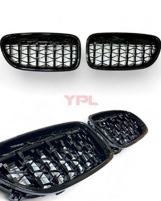 PANJUR SIYAH CERCEVE KENARLI PARLAK (SET & Z4 STYLE) BMW F10 - 51137203649/650 S1 resmi