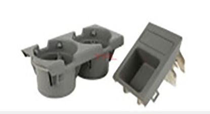 BARDAKLI VE MADENI PARA KUTUSU (SET-GRI) BMW E46 98>04 - 51168248504 G1 resmi