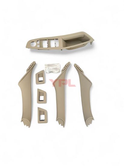 KAPI KOL TUTAMAK SETI 7 PARCA KATLAMA'LI (KREM) BMW F10 F18 - 51417225879/863/864 resmi