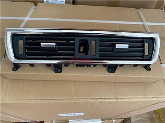 KLIMA KALORIFER IZGARASI ON ORTA (KROM CERCEVE SIYAH) BMW F10 +LCI - 64229166885.. resmi