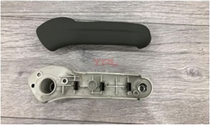 KAPI TUTAMAGI VE UST KAPAK GRI SAG ON-ARKA GOLF4-BORA - 1J4867180A 7DE resmi