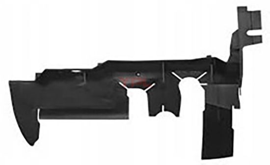 RADYATOR HAVALANDIRMA BRAKETI SAG OCT 05>> - 1Z0121284B resmi