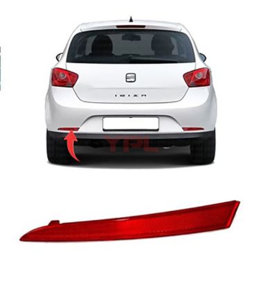 REFLEKTOR ARKA TAMPON SOL IBIZA 2009-2012 - 6J4945105 resmi