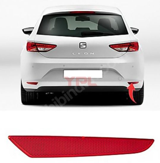 REFLEKTOR ARKA TAMPON SAG LEON 13-17 - 5F0945106F resmi