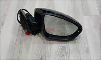 AYNA KOMPLE SAG CEVRE AYDINLATMALI HAFIZALI KATLANIR 13 PIN CC 2012>> - 3C8857508CD resmi