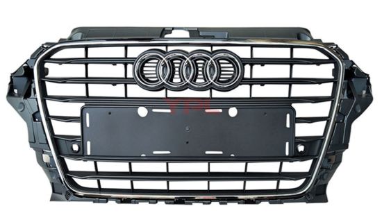 ON PANJUR KROM CERCEVE KOYU GRI-ARMASIZ-A3 SEDAN 2013-2017 - 8V5853651 1QP resmi