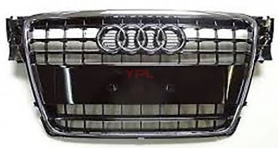 ON PANJUR KROM CERCEVE PARLAK SIYAH GENIS PLAKALIK A4 2013-2015 - 8K0853651A T94 resmi