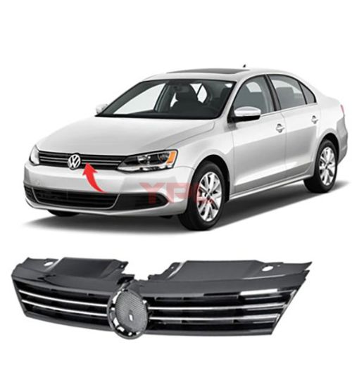 ON PANJUR KROMLU PARLAK SIYAH JETTA 2011-2014 - 5C6853651A ZLL resmi