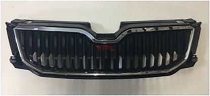 ON PANJUR KROM CERCEVE UST PLASTIK BIRLIKTE MAT SIYAH KOMPLE OCTAVIA 2013-2018 - 5E0853651 2Z4/5E0853761 2ZZ resmi