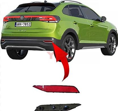 REFLEKTOR ARKA TAMPON SAG TAIGO 2022> - 2G7945106B resmi