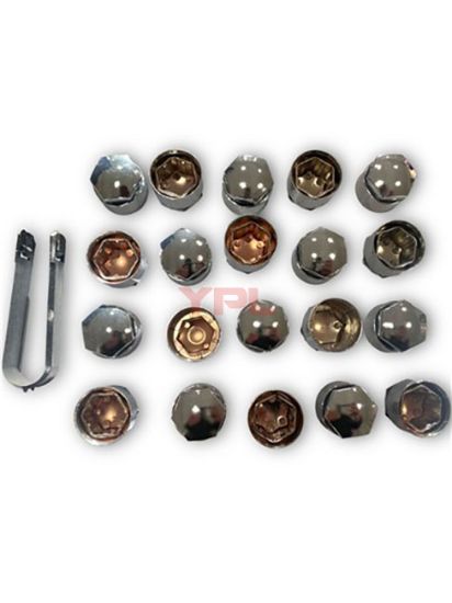 BIJON KAPAGI FULL KROM 16 AD NORMAL+4 AD SIFRELI AUDI VE SEAT - 4M0601173C 9B9 resmi