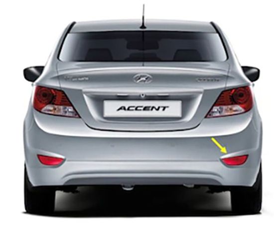 Reflektör Arka Tampon Sağ Hyundai Accent Blue 2011 ve Sonrası - 92406-1R000 resmi