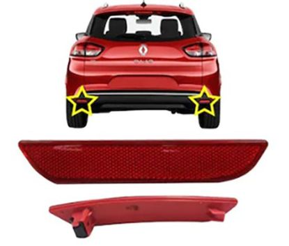 Reflektör Arka Tampon Sağ Clio IV Hb 2012>> - 265605789R resmi