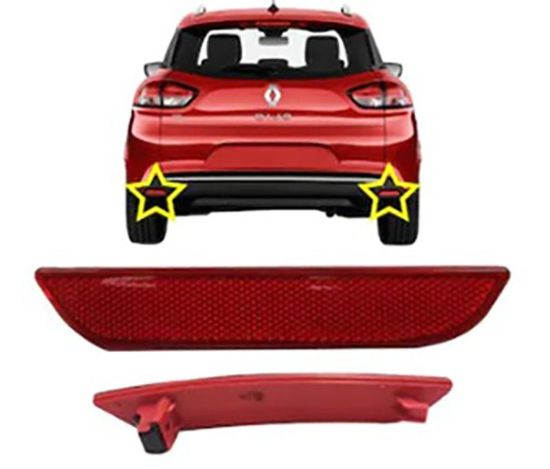 Reflektör Arka Tampon Sağ Renault Clio IV Hatchback 2012 ve Sonrası - 265605789R resmi