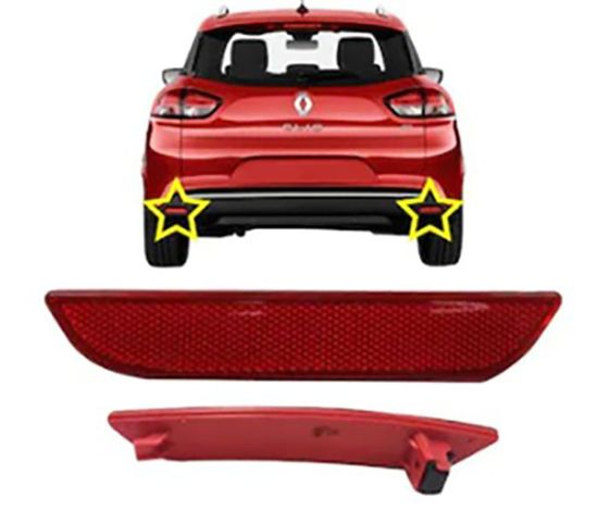 Reflektör Arka Tampon Sol Renault Clio IV Hatchback 2012 ve Sonrası - 265659650R resmi