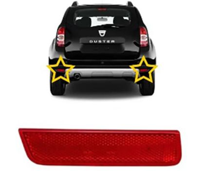 Reflektör Arka Tampon Sol Dacia Duster 2010>> - 265654344R resmi