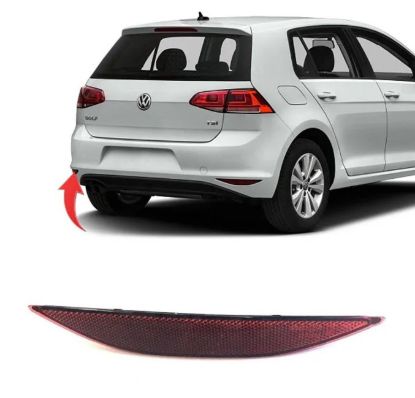 Reflektör Arka Tampon Karartılmış Sol Golf 7 2013-2017 - 5G0945105A resmi