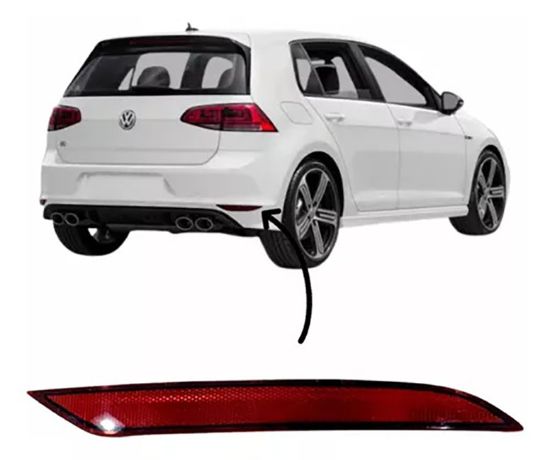 Reflektör Arka Tampon Sağ Volkswagen Golf 7.5 2014-2020 - 5G0945106C resmi