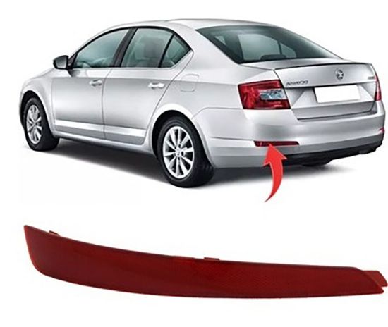 Reflektör Arka Tampon Sol Skoda Octavia 2013-2017 - 5E5945105 resmi
