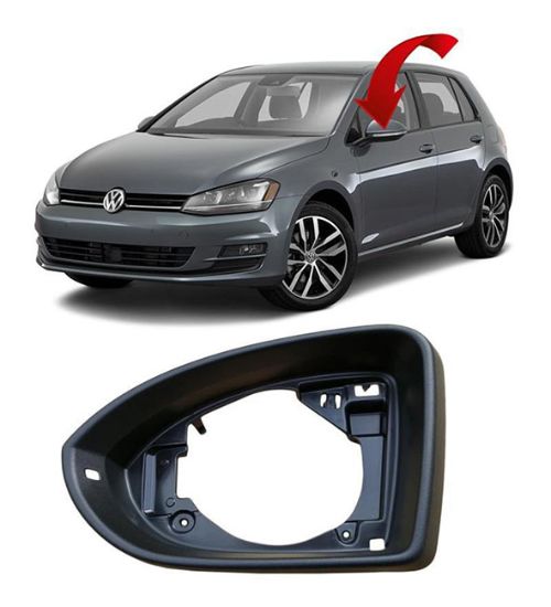 Ayna Çerçevesi Sol Golf 7 2014>> - 5G0857601 resmi