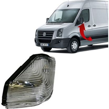 Ayna Sinyali Sol Orijinal Tip Crafter Sprinter 906 2006-2016 - 2E0953049A resmi