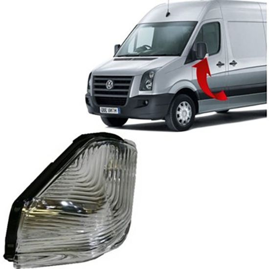 Ayna Sinyali Sol Orijinal Tip Volkswagen Crafter Mercedes Sprinter 906 2006-2016 - 2E0953049A resmi