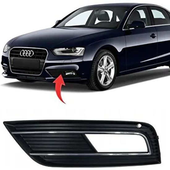 Sis Far Kapağı Sis Farlı Kromlu Sol Audi A4 2013-2015 - 8K0807681B resmi