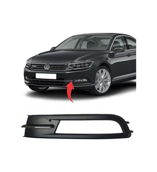 Sis Far Kapağı Sis Farlı Nikelajlı Sol Volkswagen Passat 2015 ve Sonrası - 3G0854661A resmi