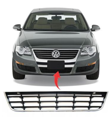 Orta Izgara Nikelajlı Passat 2006-2011 - 3C0853671C resmi