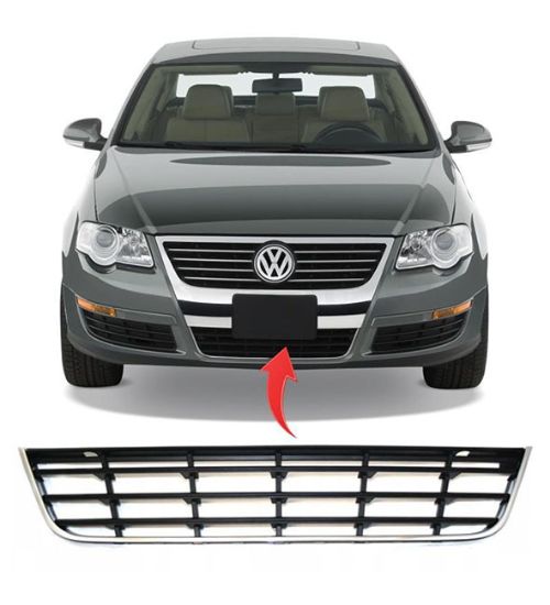 Orta Izgara Nikelajlı Passat 2006-2011 - 3C0853671C resmi