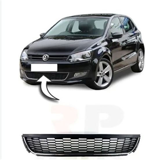 Ön Tampon Alt Orta Izgara Nikelajlı Volkswagen Polo 2010-2014 - 6R0853671 resmi