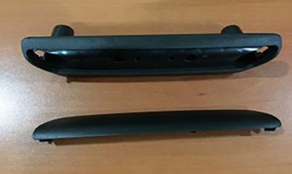Kapı Tutamak Seti Kaplamalı Yüzey Çift Koltuk 3,5cm Sol T6 2011-2019 - 7H0867180G/171C resmi