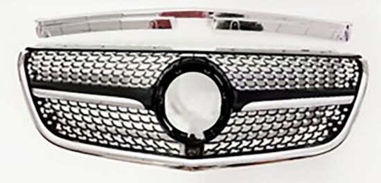 Panjur (Krom/Siyah, Kamerasız, Diamond) Vito W447 15>20 - GKL 341233 resmi