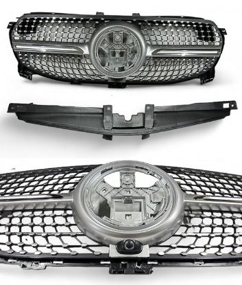 Panjur (Krom/Gümüş, Diamond) Gle-Class V167 19> - GKL 341224 resmi
