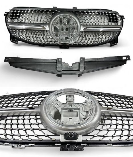 Panjur (Krom/Gümüş, Diamond) Gle-Class V167 19> - GKL 341224 resmi