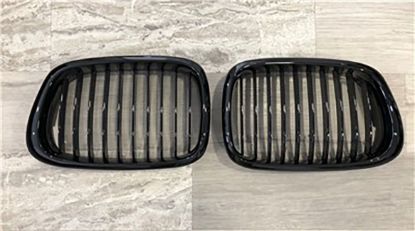 Ön Panjur Böbrek Parlak Siyah Set BMW E39 - 51137005837/838 resmi