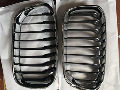 Ön Panjur Böbrek Krom Siyah Set Sport BMW F20+lci - 51137371685/86 resmi