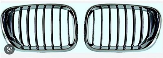 Ön Panjur Böbrek Set BMW X5 E53 Komple Krom 00>03 - 51138250051/52 resmi