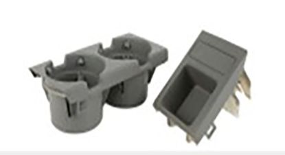 Bardaklı Ve Madeni Para Kutusu (Set-Gri) BMW E46 98>04 - 51168248504 G1 resmi