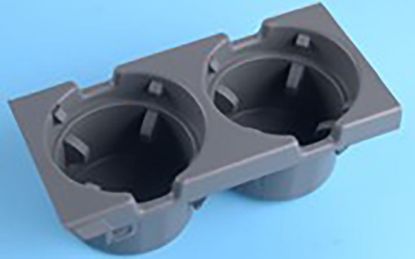 Bardaklık Orta Konsol (Gri) BMW E46 98>04 - 51168248504 resmi