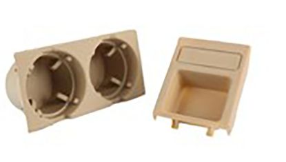 Bardaklı Ve Madeni Para Kutusu (Set-Bej) BMW E46 98>04 - 51168217955 S1 resmi